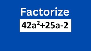 Factorize 45a225a2 [upl. by Duarte293]