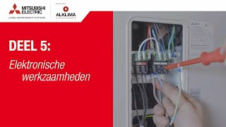 Montage Ecodan systemen  Deel 5 Elektrotechnische werkzaamheden [upl. by Ahseiyk]