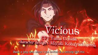 TALES OF CRESTORIA Character Trailer Vicious [upl. by Lukey988]