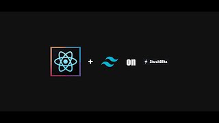 React From Scratch With Tailwind on Stackblitz [upl. by Goodrich]