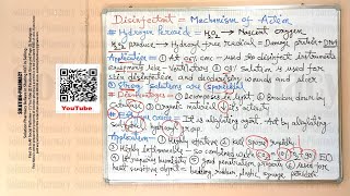 Microbiology 91  Disinfectant 04  Mechanism of Action of Disinfectants Part03  Disinfectants [upl. by Francklyn]