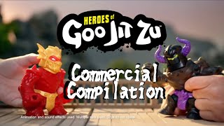 Heroes Of Goo Jit Zu Commercial Compilation Series 1 11 [upl. by Humfried]