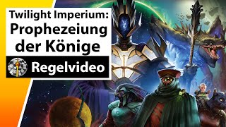 Twilight Imperium Prophezeiung der Könige  Regeln amp Beispielrunde [upl. by Orlan]