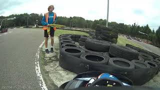 Brentwood go karting POV [upl. by Llednik]