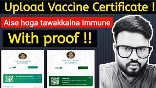 Tawakkalna ko india me immune kaise kare  How to register vaccine certificate in tawakkalna 2021 [upl. by Sidnala]