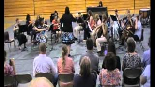 Linus and Lucy Arr Bob Cerulli performed by WACO 5th Grade Orchestra [upl. by Odraude]