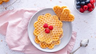 Waffel Rezept wie von Oma [upl. by Paviour]