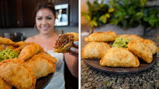 HOW TO MAKE THE BEST FLAKY GROUND BEEF EMPANADAS [upl. by Andrade439]