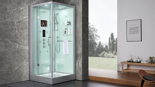 Platinum Arezzo Steam Shower by MayaBathcom [upl. by Egiap]