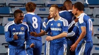 Chelsea 40 Blackburn Rovers  The FA Youth Cup Final Highlights First Leg 20042012 [upl. by Hsilgne]