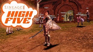 LINEAGE 2 HIGH FIVE  DIA 3  HORA DE CONSEGUIR ADENAS [upl. by Sutphin]