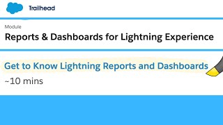 Get to Know Lightning Reports and Dashboards  Reports amp Dashboards for Lightning Experience [upl. by Church]