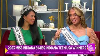 2023 Miss Indiana and Miss Indiana Teen USA Winners [upl. by Eenahs376]