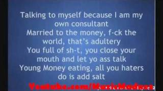 Lil Wayne  67 Six Foot Seven Foot  LYRICS on Screen  Ft Cory Gunz 6 Foot 7 Foot [upl. by Qulllon87]