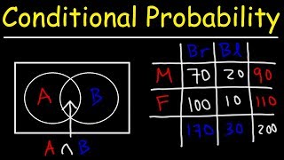 Conditional Probability With Venn Diagrams amp Contingency Tables [upl. by Senaj]