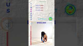 3 Padangusthasana y Padahastasana 2 yoga yogaYdislexia yogaYautismo clasesyoga language [upl. by Yole]