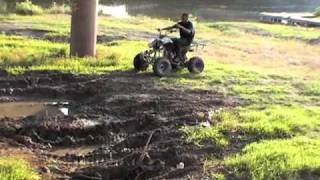 4 wheeler mudding [upl. by Peppard]