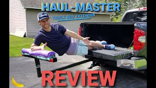 Harbor Freight Haul Master Truck Bed Extender Review  Watch BEFORE you buy [upl. by Eirellam]