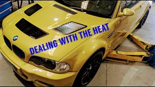 S85 V10 Swap E46 M3  Bonnet Vent Installation  Brintech Customs [upl. by Jobe]