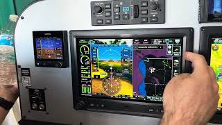 Garmin G3X touch Garmin GTN 650 Garmin G5 ￼at sun n fun 2024 [upl. by Eetse523]