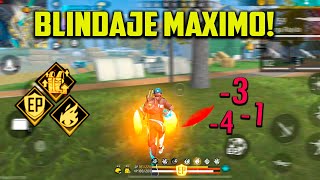 ⚔️100 BLINDAJE La combinación más resistente de Free Fire [upl. by Sibley]