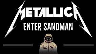 Metallica • Enter Sandman CC 🎤 Karaoke Instrumental Lyrics [upl. by Haden801]