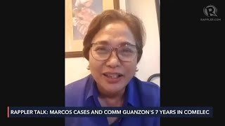 Guanzon on Marcos Jr ‘Convict siya eh convict’ [upl. by Ocirnor72]