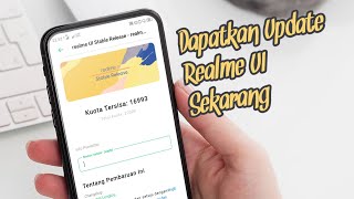 Cara Daftar Update Realme UI Versi Uji Coba di Realme 3 [upl. by Llereg]