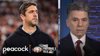 Aaron Rodgers had two options Play or retire and be RFK Jrs VP  Pro Football Talk  NFL on NBC [upl. by Nosremaj]