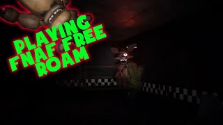 Playing Fazbear Nights FNAF Free Roam [upl. by Froh]