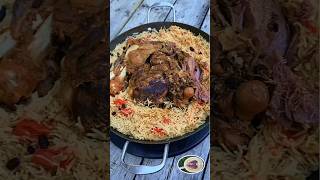 Kabsa Rice with Goat Leg  Easy and Flavorful Recipe [upl. by Noraj]