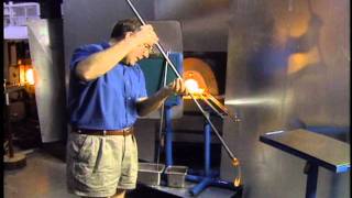 Glassmaking Technique FreeBlown Glass [upl. by Leinahtan423]