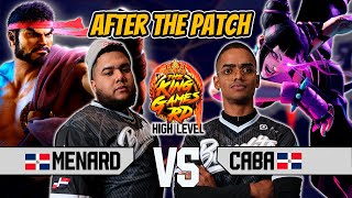 SF6 ▰MENARD RYU VS CABA JURI ▰ High Level Gameplay streetfighter6 [upl. by Wallas]