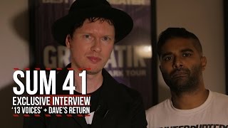 Sum 41 Talk 13 Voices Daves Return  Derycks Recovery [upl. by Ydnac]