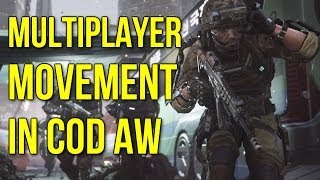 Call of Duty Advanced Warfare Multiplayer Movement Mechanics Gameplay [upl. by Ytok]