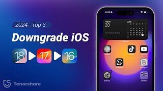 BEST iOS Firmware Downgrade Tools 2024  How to Downgrade iOS 18171615 StepbyStep Guide [upl. by Vijnas159]