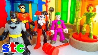 Imaginext DC Super Friends Joker abandona Harley Quinn [upl. by Adlesirk775]