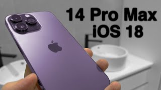 iPhone 14 Pro Max на iOS 18  ЛУЧШИЙ почти во всем [upl. by Meeks99]