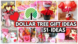 BEST LASTMINUTE DOLLAR TREE Valentines Day Gifts to Give in 2022 quick easy  affordable [upl. by Desdamona]