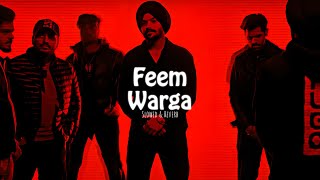 Feem Warga slowed  reverb  David Singh x Gurlez Akhtar [upl. by Alonso]