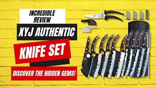 XYJ Authentic Knife Set Review  You Wont Believe What I Found  My Honest Review  Expert Review [upl. by Nhguavahs]