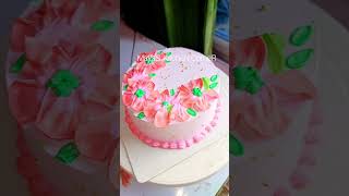 vanilla cake ভ্যানিলা কেক। shortvideo cake cakedesign shortsyoutube food shorts short shere [upl. by Ainaznat341]