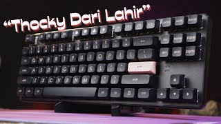 SUARANYA ENAK CUY REVIEW  MOD KEYBOARD TECWARE PHANTOM PLUS 87 [upl. by Erdnoed715]