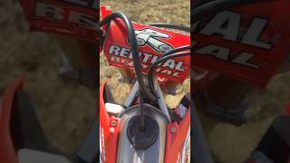 CRF 450R REV LIMITER shorts youtubeshorts honda motocross dirtbike [upl. by Alyek826]