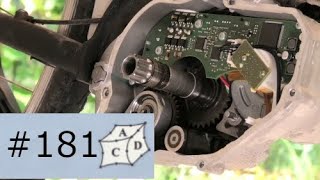 Bosch active line ebike Motor teilzerlegen und fetten [upl. by Karon744]