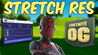 How To Get STRETCHED RESOLUTION in FORTNITE OG [upl. by Esac]