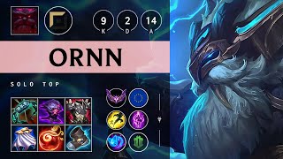 Ornn Top vs Vladimir Unstoppable  EUW Master Patch 1422 [upl. by Darwin]