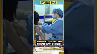 Covid vaccine increase heart disorders Research  WION World DNA [upl. by Kuebbing]