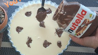 gâteau facile au Nutella dune manière que vous navez jamais vu🙈 ‼️avec peu dingrédients [upl. by Sej636]