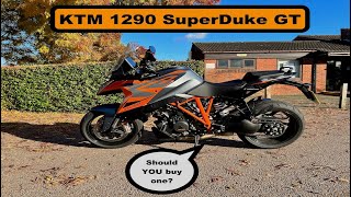 KTM 1290 Superduke GT  First ride amp Review [upl. by Fonz]